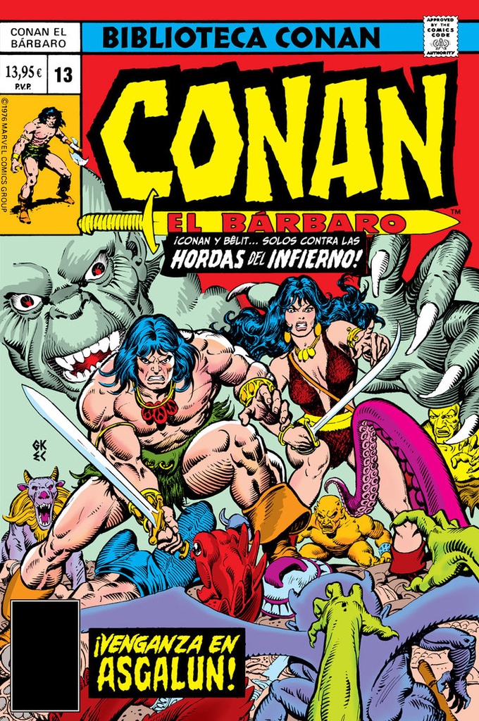 [9788410516489] BIBLIOTECA CONAN. CONAN EL BARBARO 13