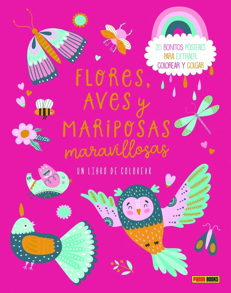 [9788410516816] FLORES, AVES Y MARIPOSAS MARAVILLOSAS
