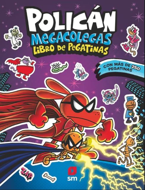 [9788410553262] Policán Megacolegas: Libro de pegatinas