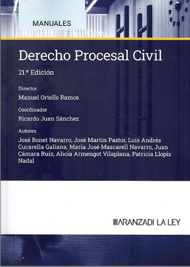 [9788410783126] DERECHO PROCESAL CIVIL 2024 21ªED
