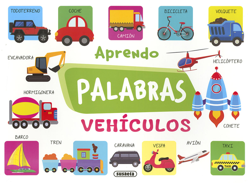 [9788410843172] Aprendo palabras. Vehículos