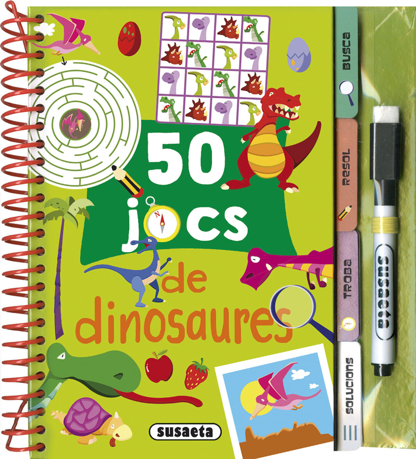 [9788410843318] 50 Jocs de dinosaures