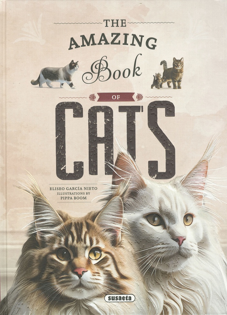 [9788410843820] The amazing book of cats