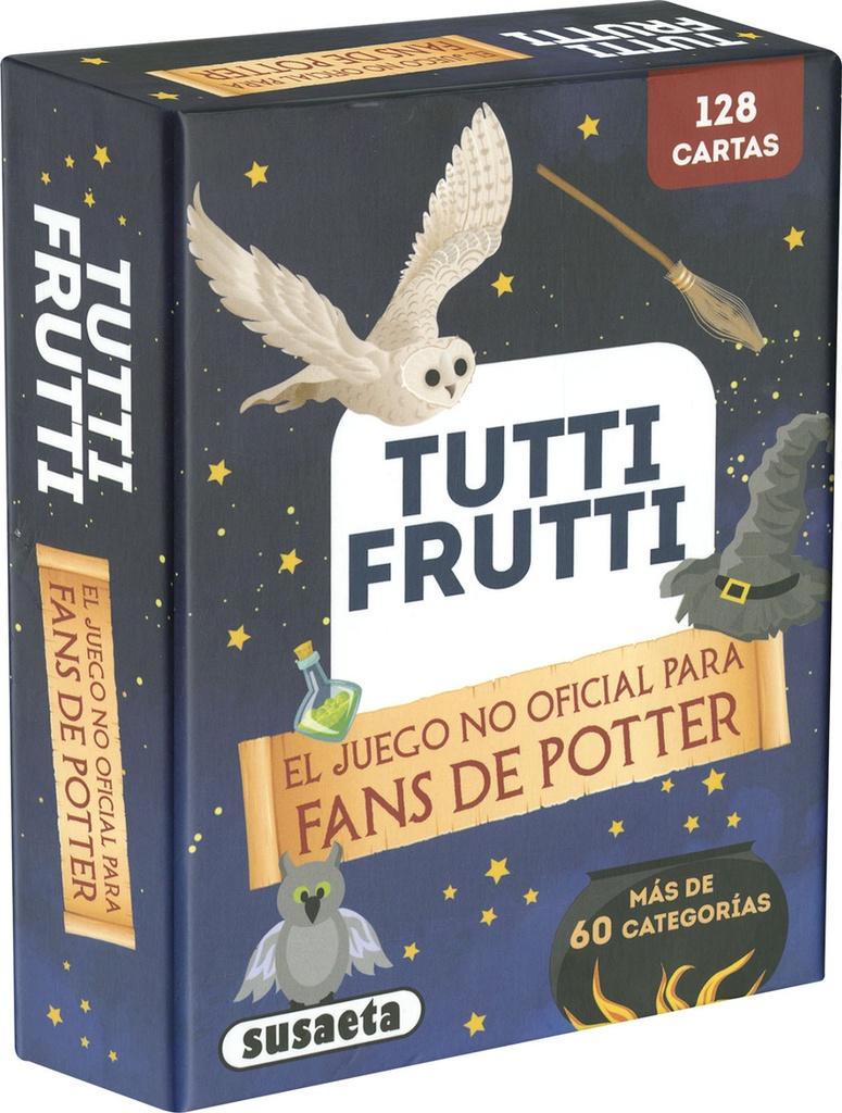 [9788410845633] Tutti frutti. El juego no oficial para fans de Potter