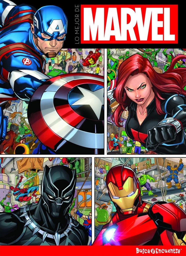 Busca y Encuentra 19x27. Marvel
