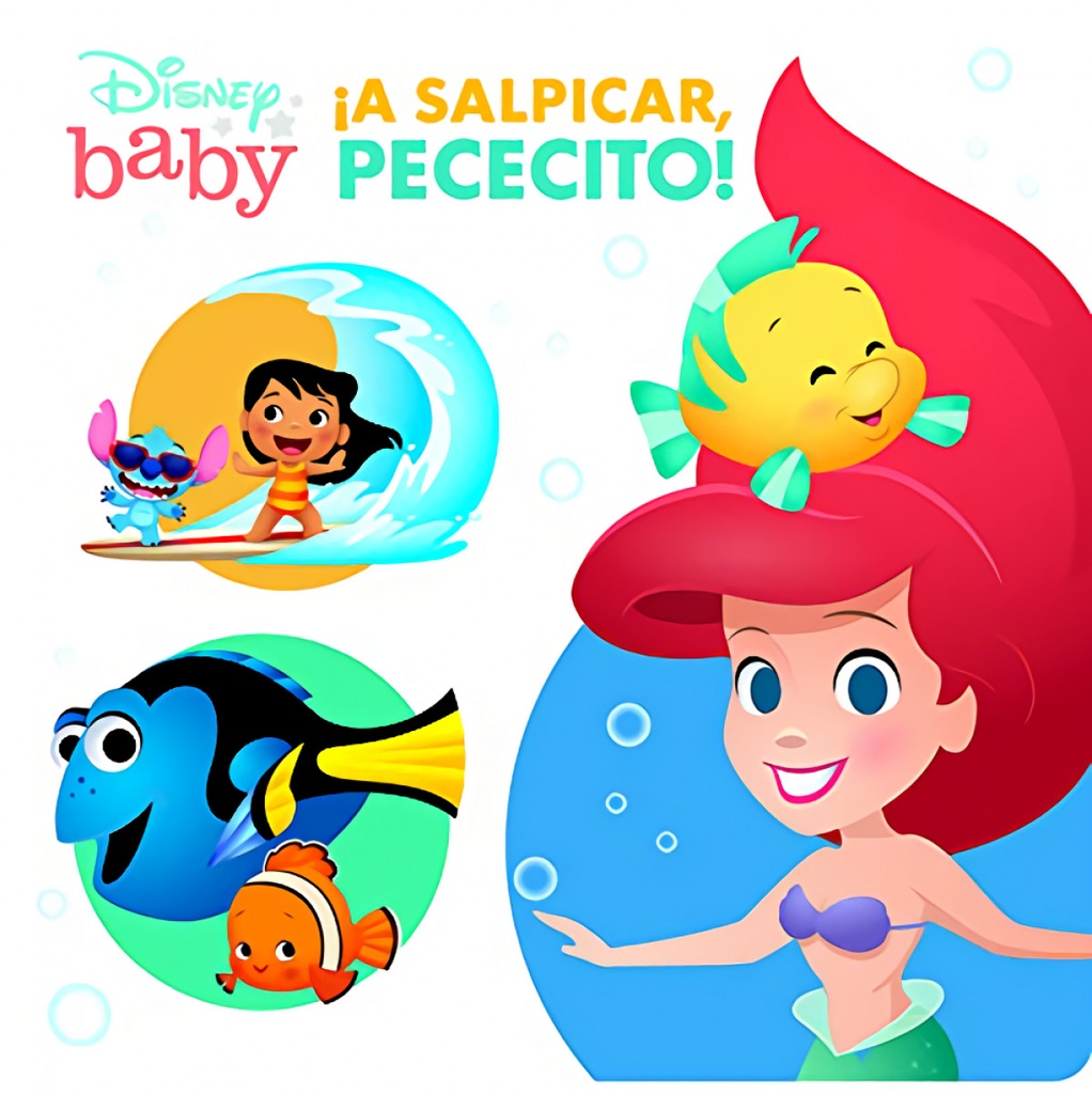 ¡a Salpicar Pececito! Libro de Baño