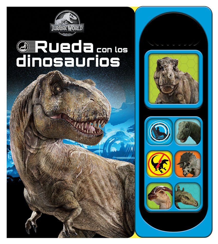 [9781503755116] Rueda con los Dinosaurios. 7 Botones Jurassic World. Lsb