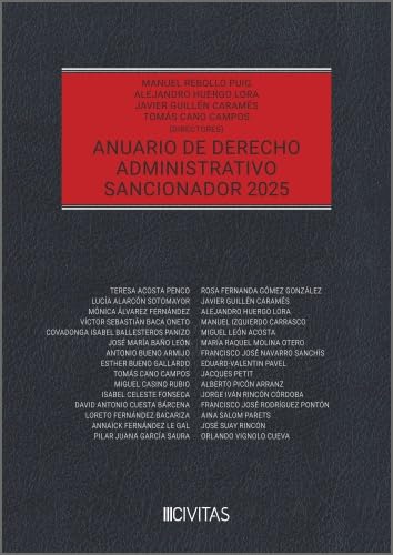 [9788410851375] ANUARIO DE DERECHO ADMINISTRATIVO SANCIONADOR 2025