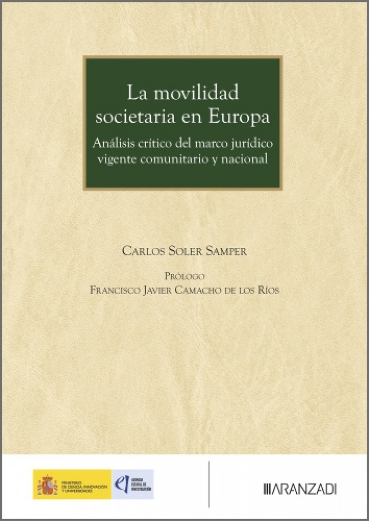 [9788410852174] La movilidad societaria en Europa