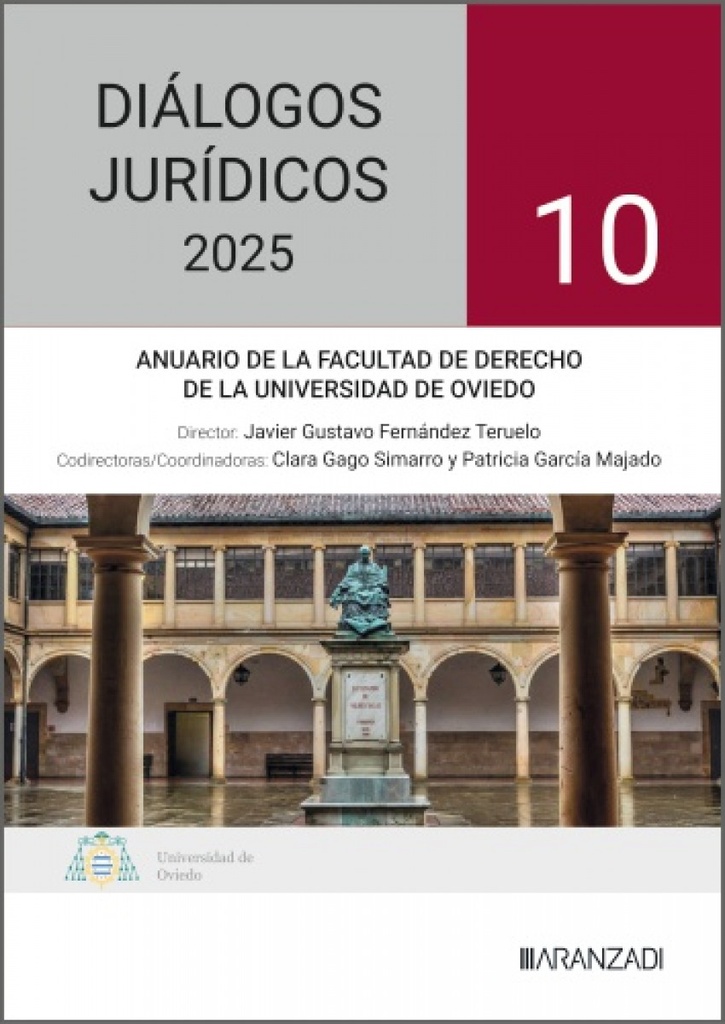 [9788410854215] DIALOGOS JURIDICOS Nº 10. ANUARIO FACULTAD DE DERECHO UNIVERSIDAD DE OVIEDO