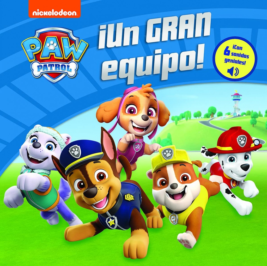[9781503760882] Un Gran Equipo Patrulla Canina con 6 Sonidos Geniales