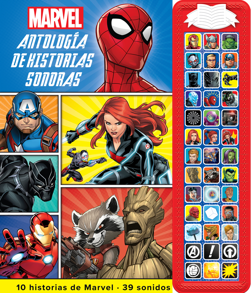 [9781503766099] Marvel Antología de Historias Sonoras. Tesoro de Cuentos con Sonidos
