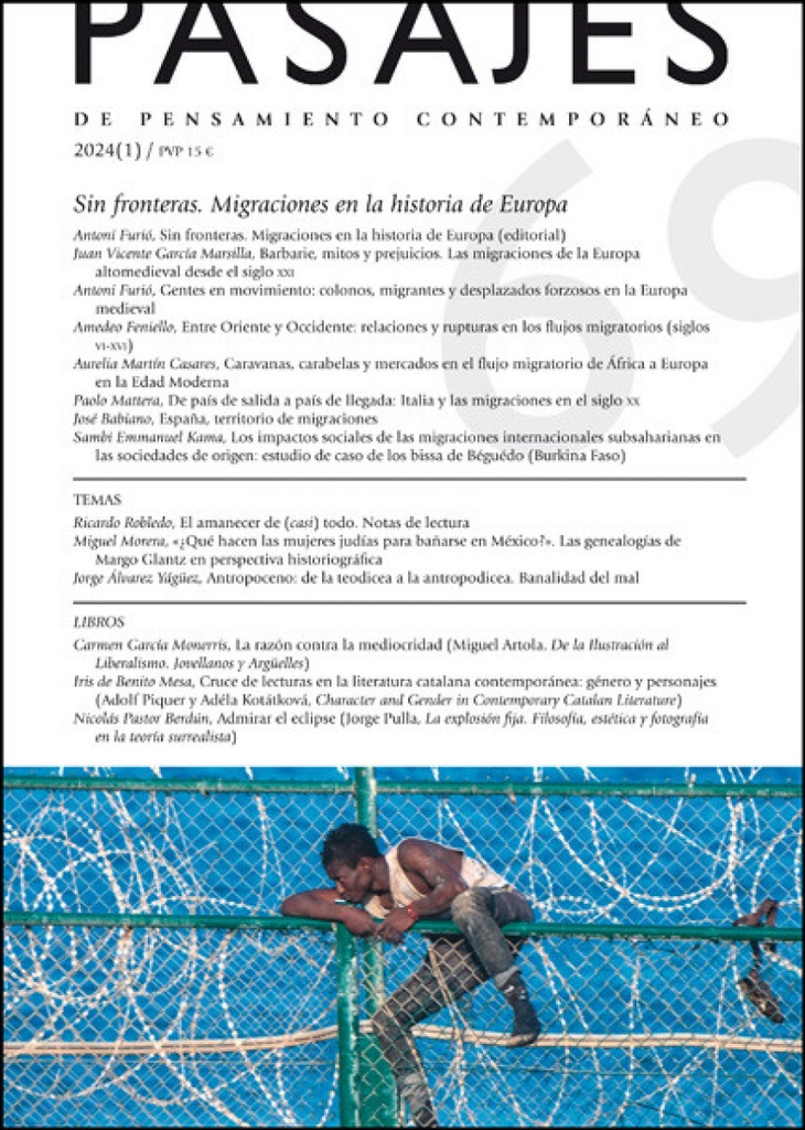 [9788411184328] Sin fronteras. Migraciones en la historia de Europa
