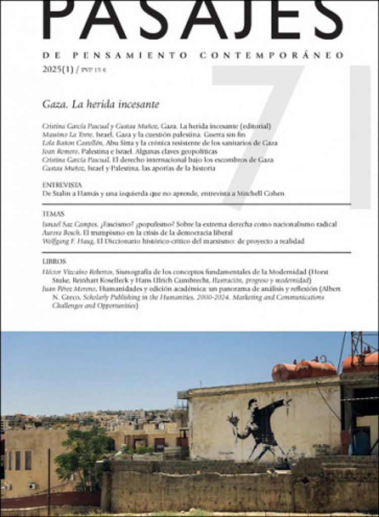 [9788411186254] Gaza, la herida incesante