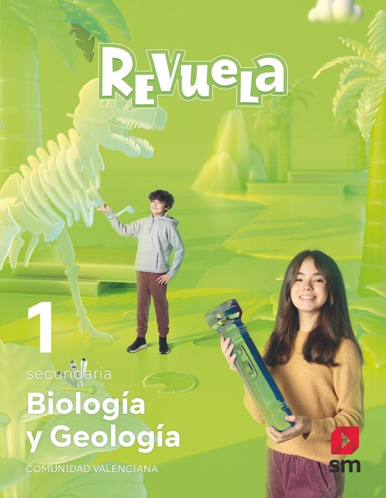[9788411208116] Biología y geología. 1 Secundaria. Revuela. Valencia