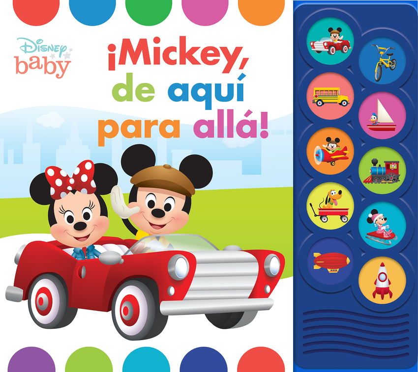 [9781503770430] Mickey, de Aquí para Allá! Disney Baby Lnlb
