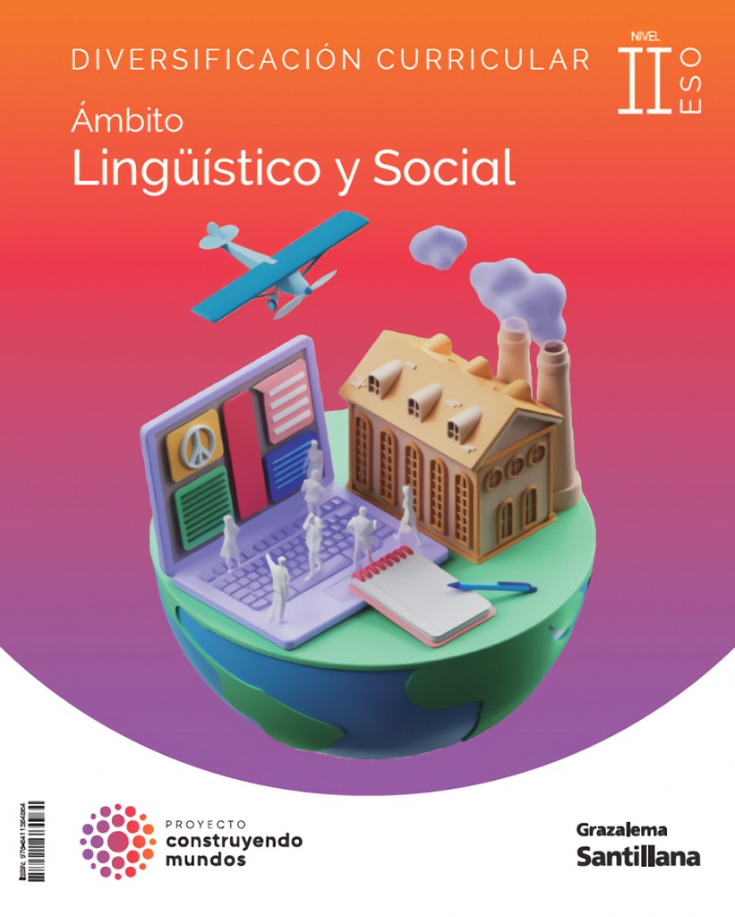 [9788411384964] Diversificación 4 ESO Ámbito Socio Linguístico II Construyendo Mundos Grazalema
