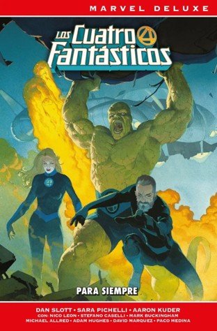 [9788411507783] Marvel deluxe los 4 fantásticos de dan slott 1. para siempre