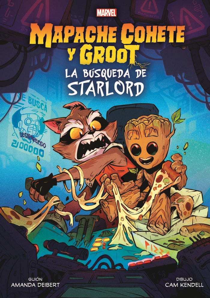 [9788411509527] Marvel scholastic mapache cohete y groot. la búsqueda de starlord