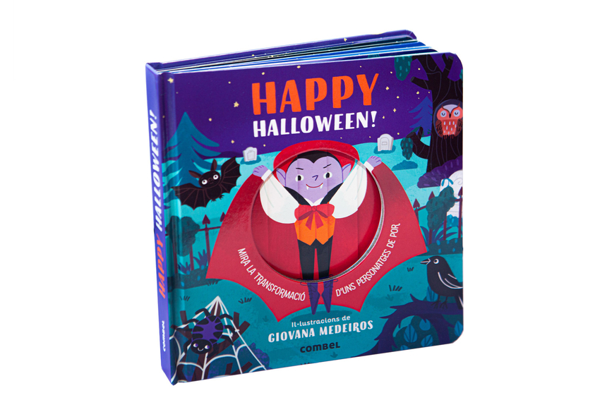 [9788411581431] Happy Halloween! Mira la transformació d'uns personatges de por