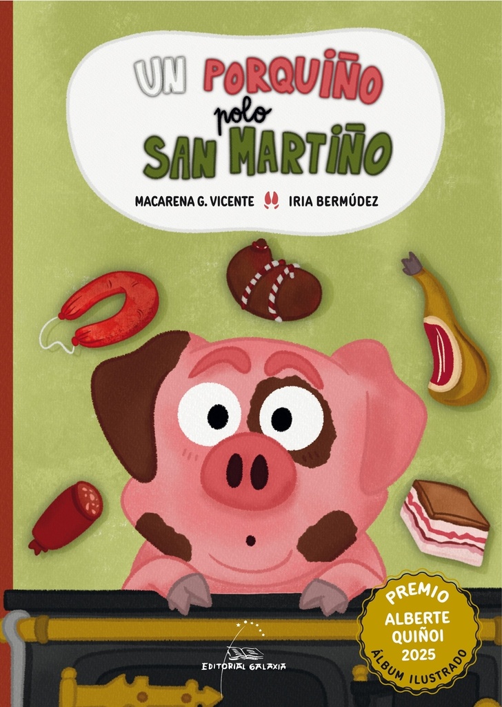 [9788411764865] Un porquiño polo San Martiño (Premio Alberte Quiñoi 2025)