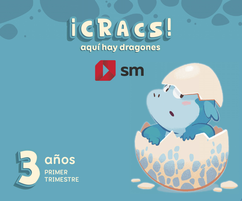 [9788411822466] Método globalizado. 3 años. 1Trimestre. ¡Cracs! Aquí hay dragones