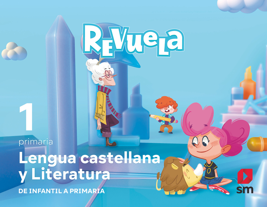 [9788411826570] Lengua Castellana y Literatura. 1 Primaria. Trimestres. Revuela