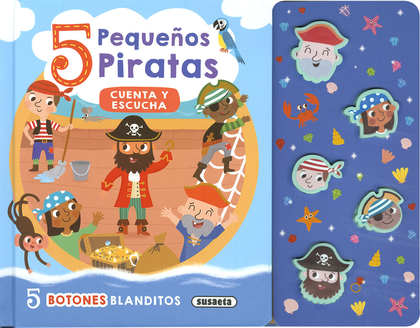 [9788411968843] 5 pequeños piratas