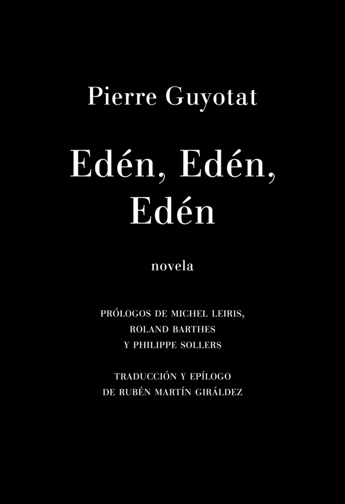 [9788412003055] Edén, Edén, Edén