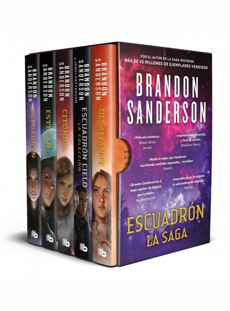[9788413149608] Estuche Escuadrón (Contiene: Escuadrón / Estelar / Citónica / Desafiante)