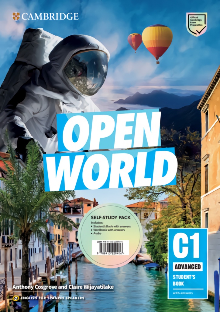 [9788413220444] Open World Advanced Self-study Pack (Student's Book with answers and Workbook with answers and Class Audio) English for Spanish 
