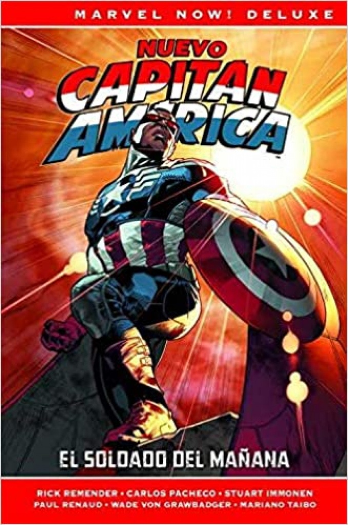 [9788413343983] Marvel now! deluxe capitán américa de rick remender. el soldado del mañana