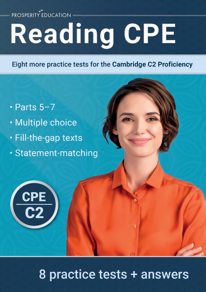 [9781915654120] Reading Cpe: Eight More Practice Tests for the Cambridg