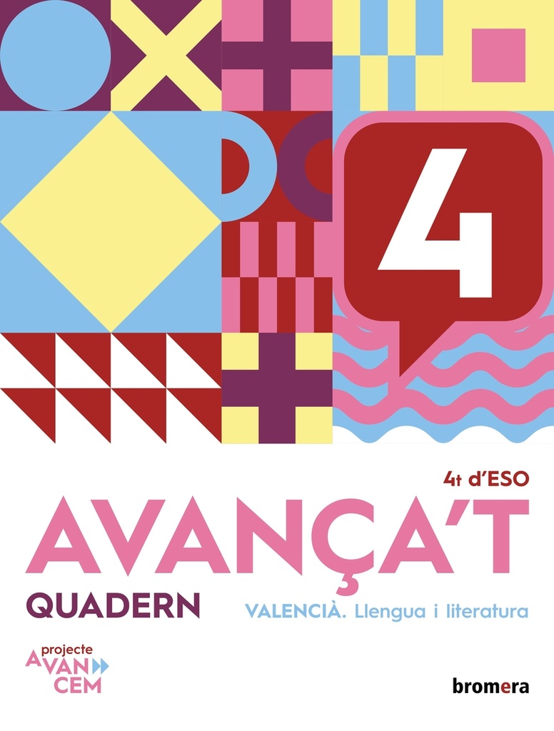 [9788413586724] Avança't 4. Quadern de valencià 4t ESO