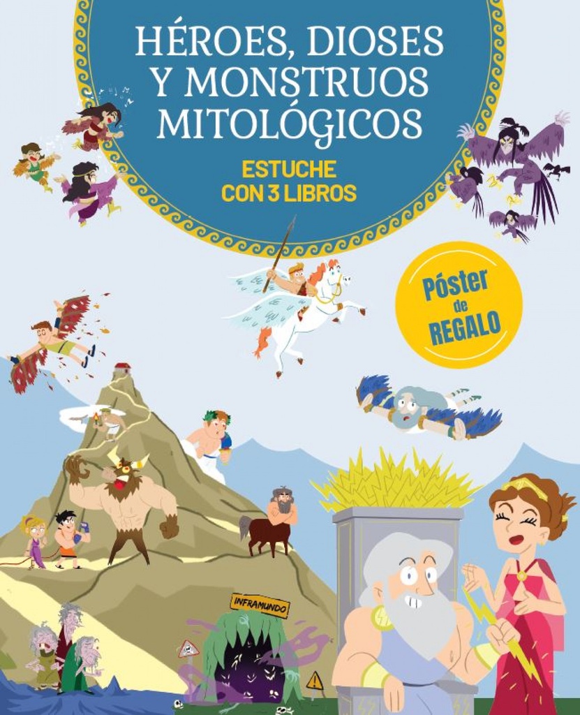 [9788413617084] Héroes, dioses y monstruos mitológicos