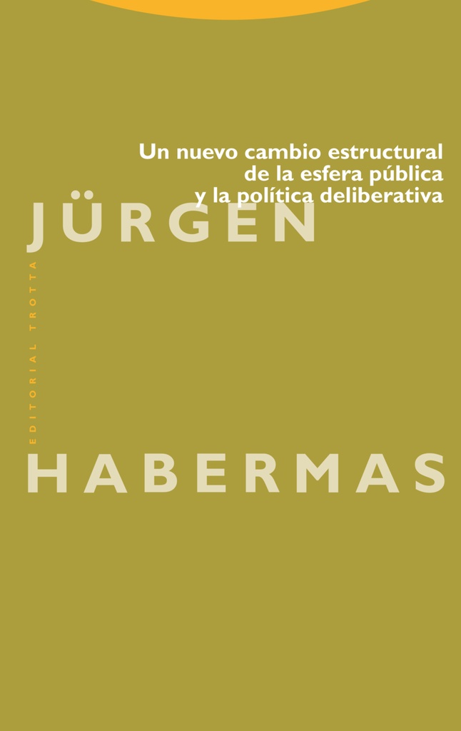 [9788413643250] Un nuevo cambio estructural de la esfera pública y la política deliberativa