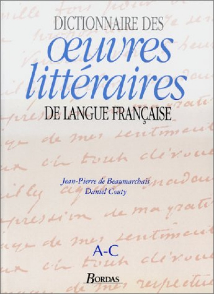 [9782040185503] dictionnaire des oeuvres litteraires langue francaise