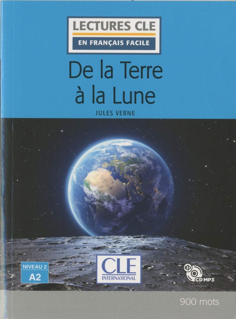 [9782090317220] De la Terre À la Lune - Niveau 2, A2 - Livre + Cd