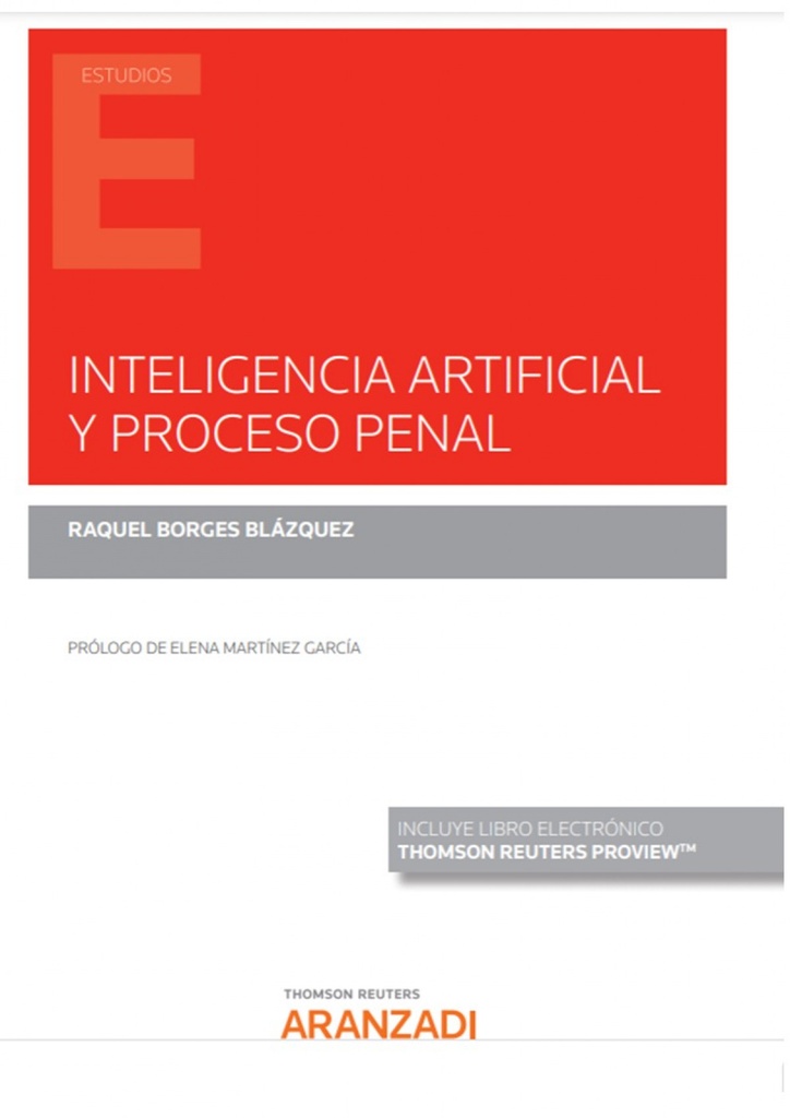 [9788413904528] Inteligencia artificial y proceso penal (Papel + e-book)