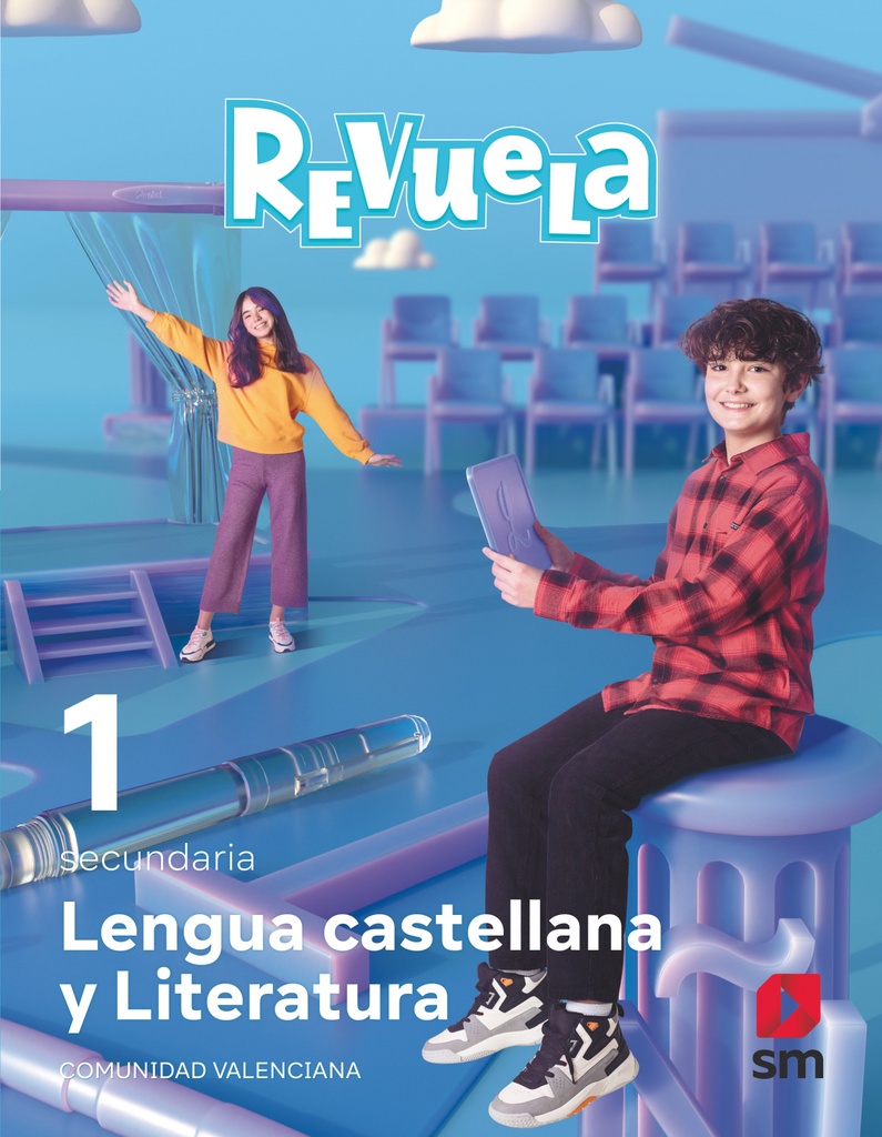 [9788413928180] LENGUA CASTELLANA 1R.ESO. REVUELA. VALENCIA 2022
