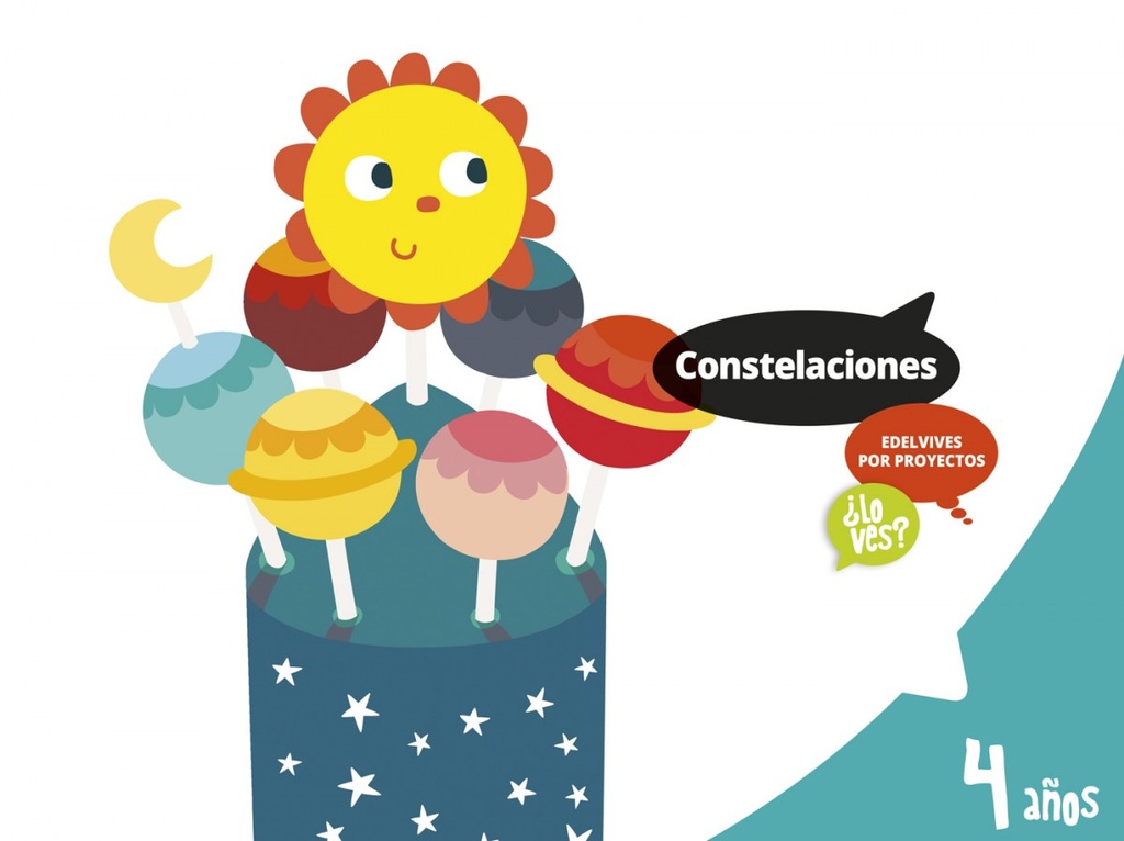 [9788414006610] Constelaciones 4 años. Proyectos ¿lo ves? 2017