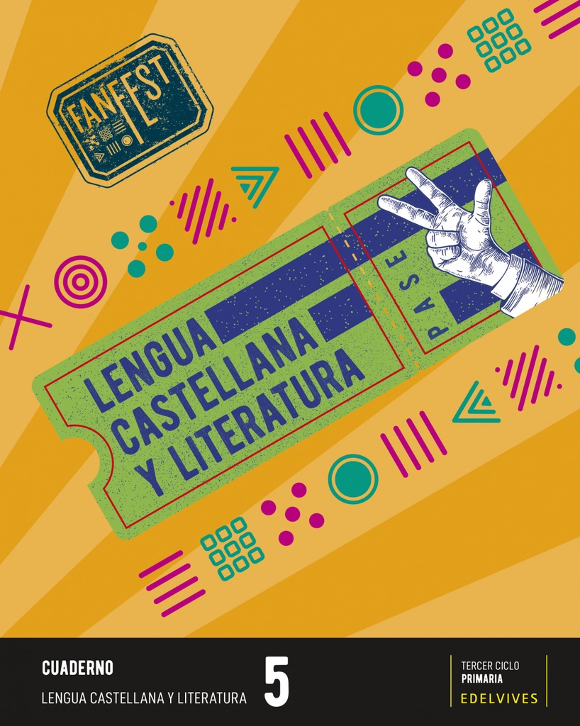 [9788414038017] CUADERNO LENGUA 5ºEP 22 FANFEST