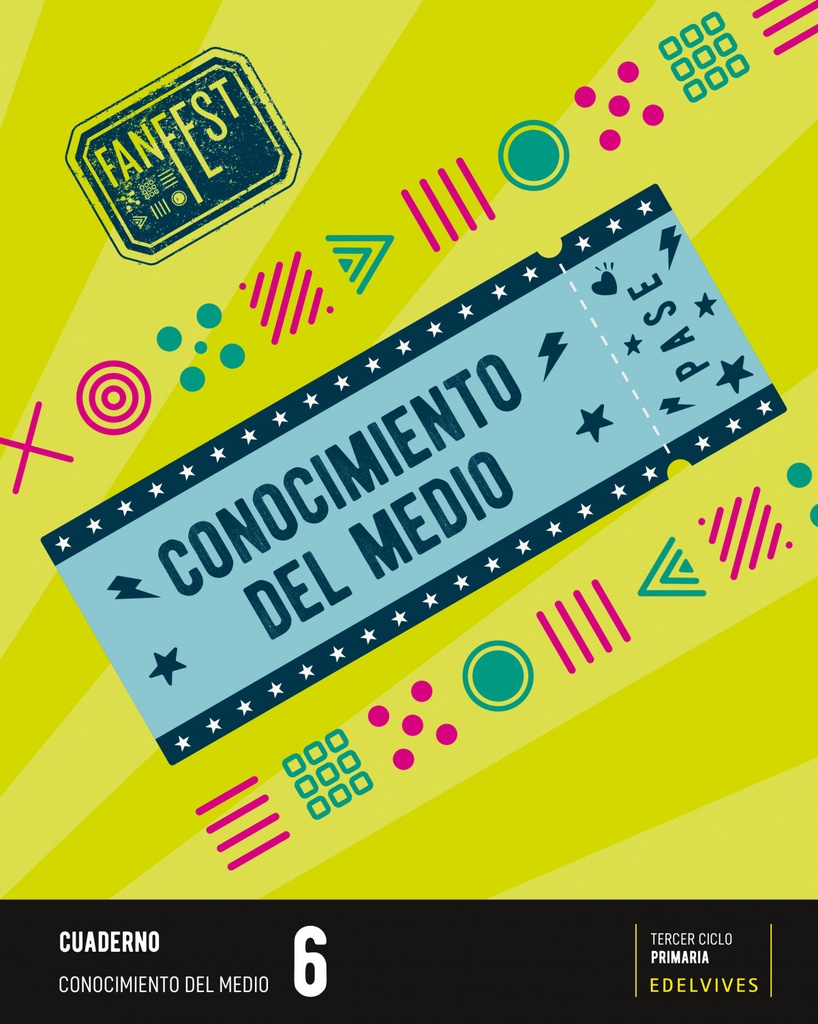 [9788414044056] CUADERNO CONOCIMIENTO MEDIO 6ºPRIMARIA. FANFEST 2023
