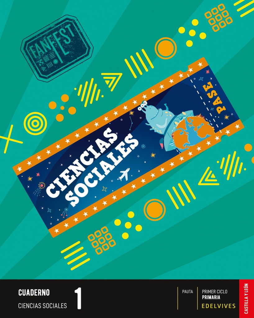[9788414045275] CUADERNO CIENCIAS SOCIALES 1ºEP C.LEON 23 FANFEST