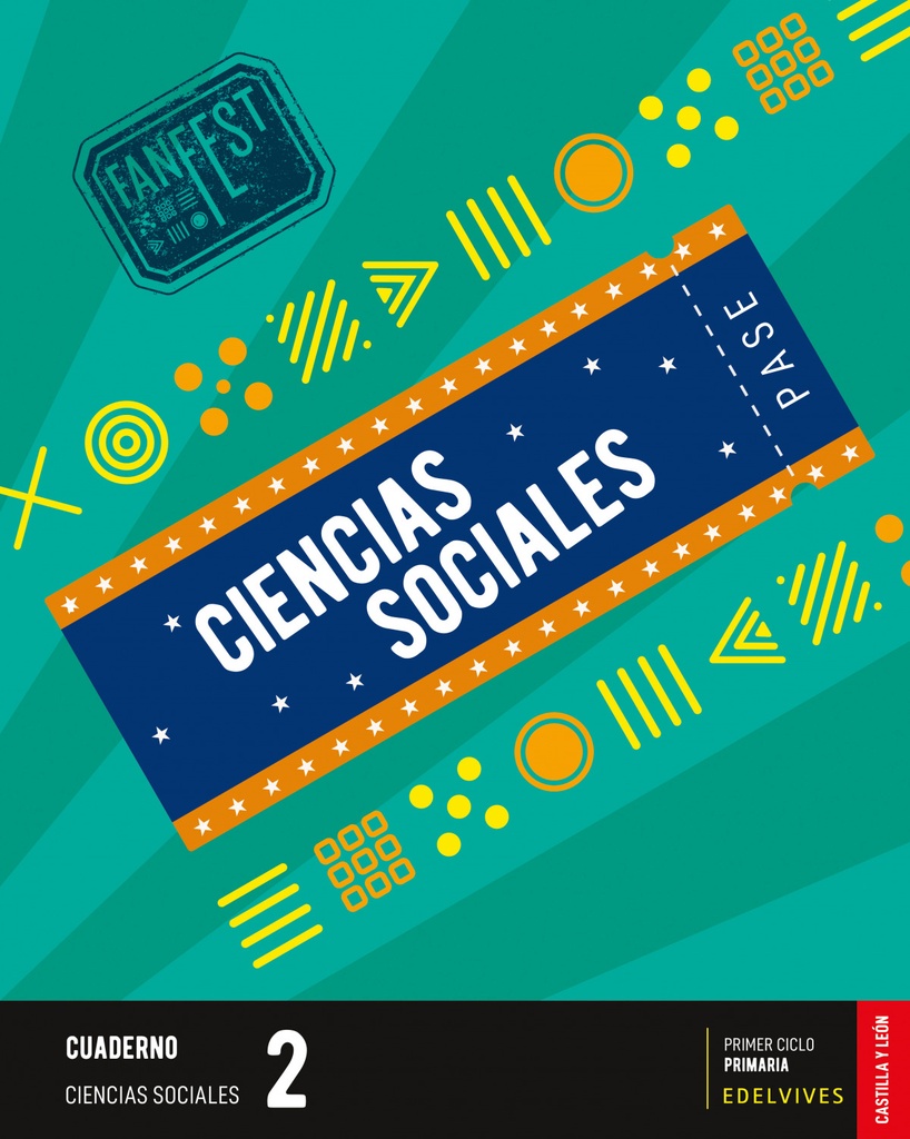 [9788414046340] CUADERNO CIENCIAS SOCIALES 2ºEP C.LEON 23 FANFEST
