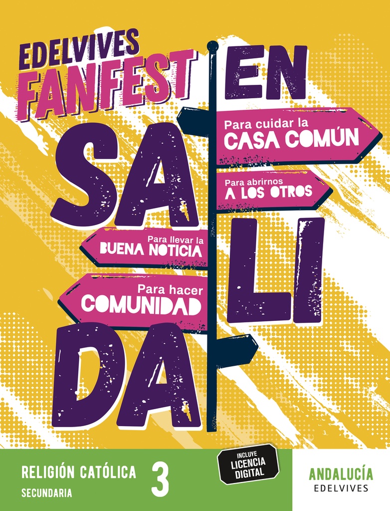 [9788414056363] Proyecto: FanFest - Religión Católica 3 ESO [Andalucía]