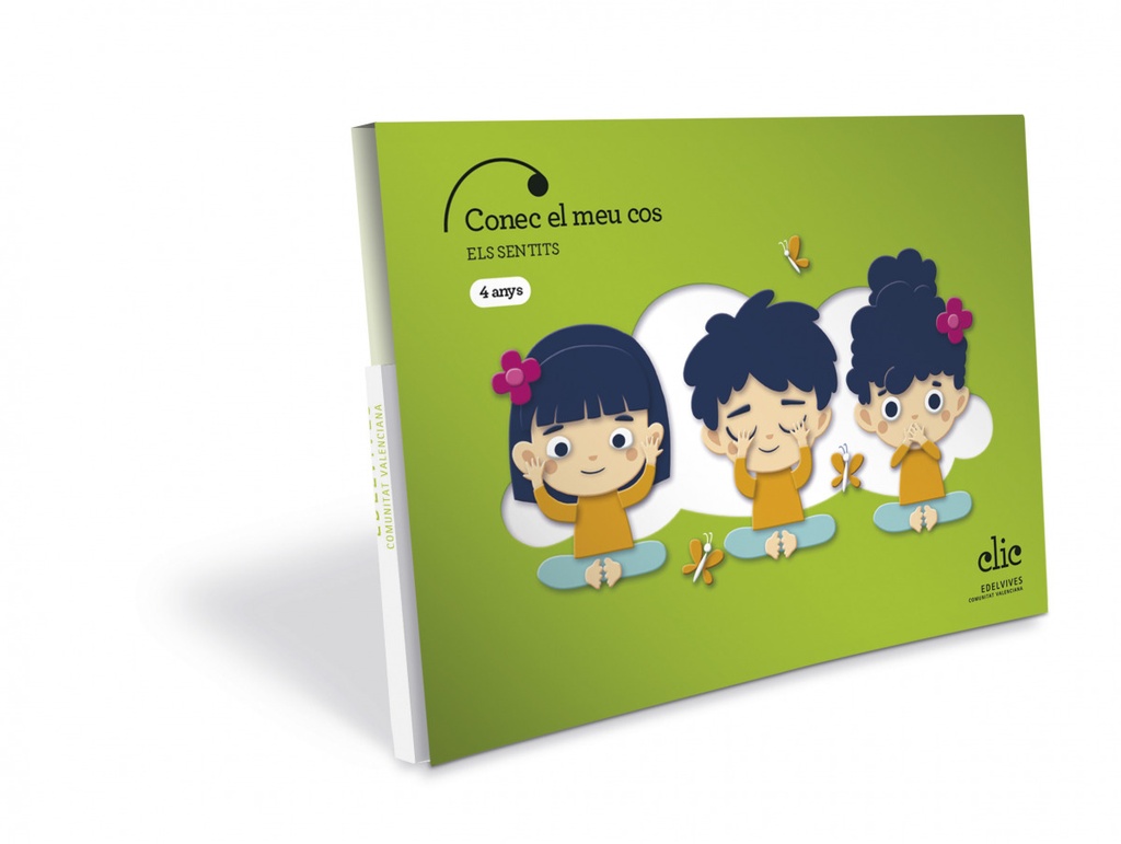[9788414057858] Projecte Clic - 4 anys - El cos : Sentits