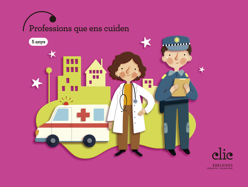 [9788414064313] Projecte Clic - 5 anys : Professions que ens cuiden