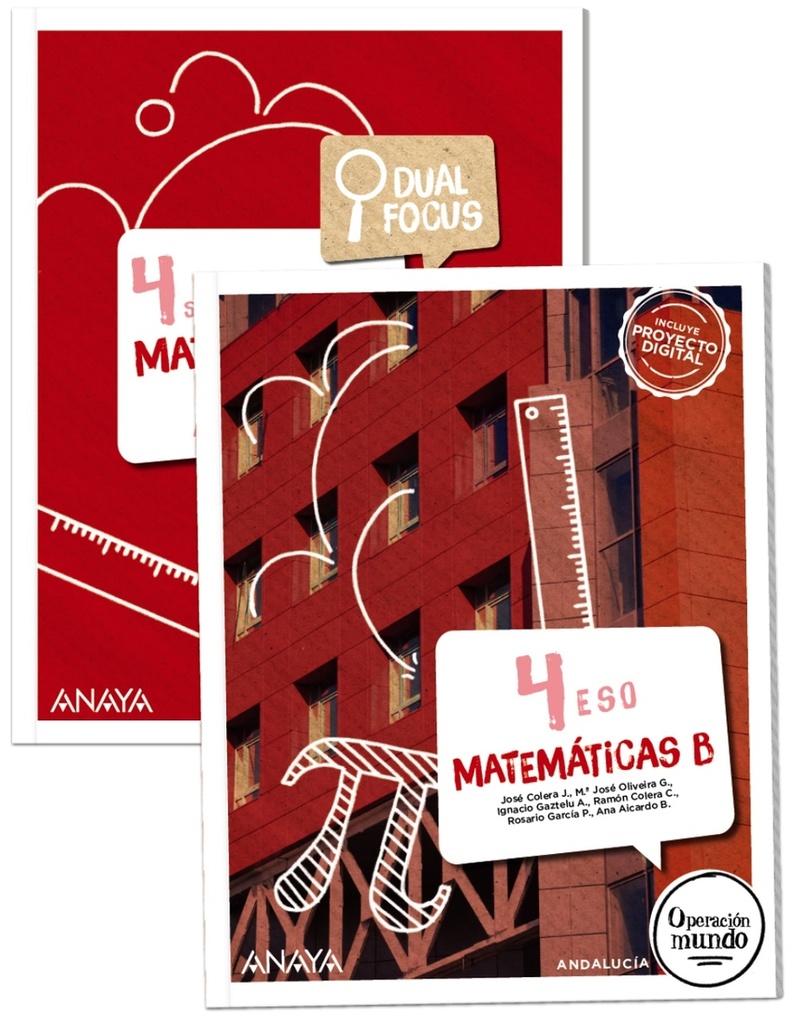 [9788414302927] Matemáticas B 4. + Dual focus
