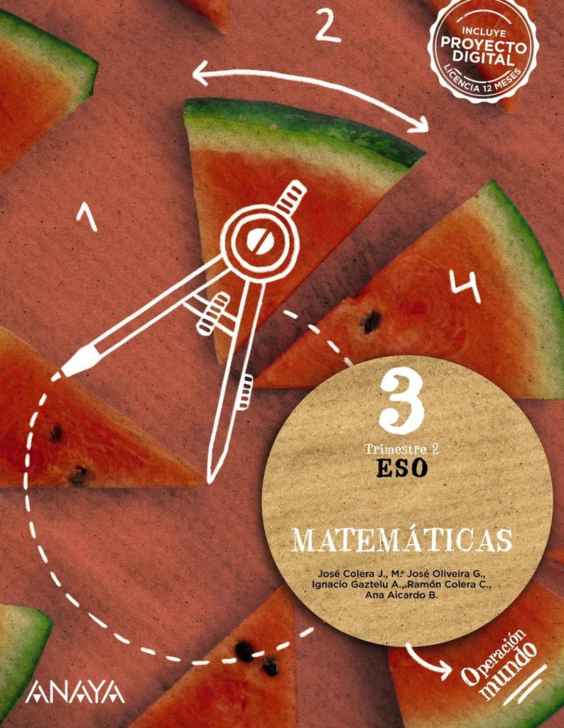 [9788414305539] Matemáticas 3. Trimestres